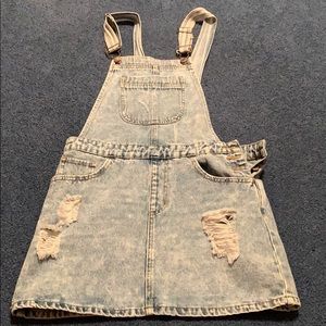 Skirt overalls